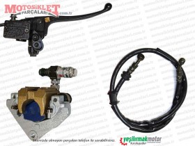 Çelik Classic (Kangda) KD125T-4 Ön Fren Merkezi Komple